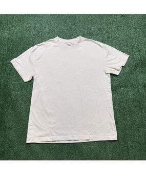 Abercrombie Fitch T Shirt Men's Size M White Short Sleeve Casual Tee AF Stretch